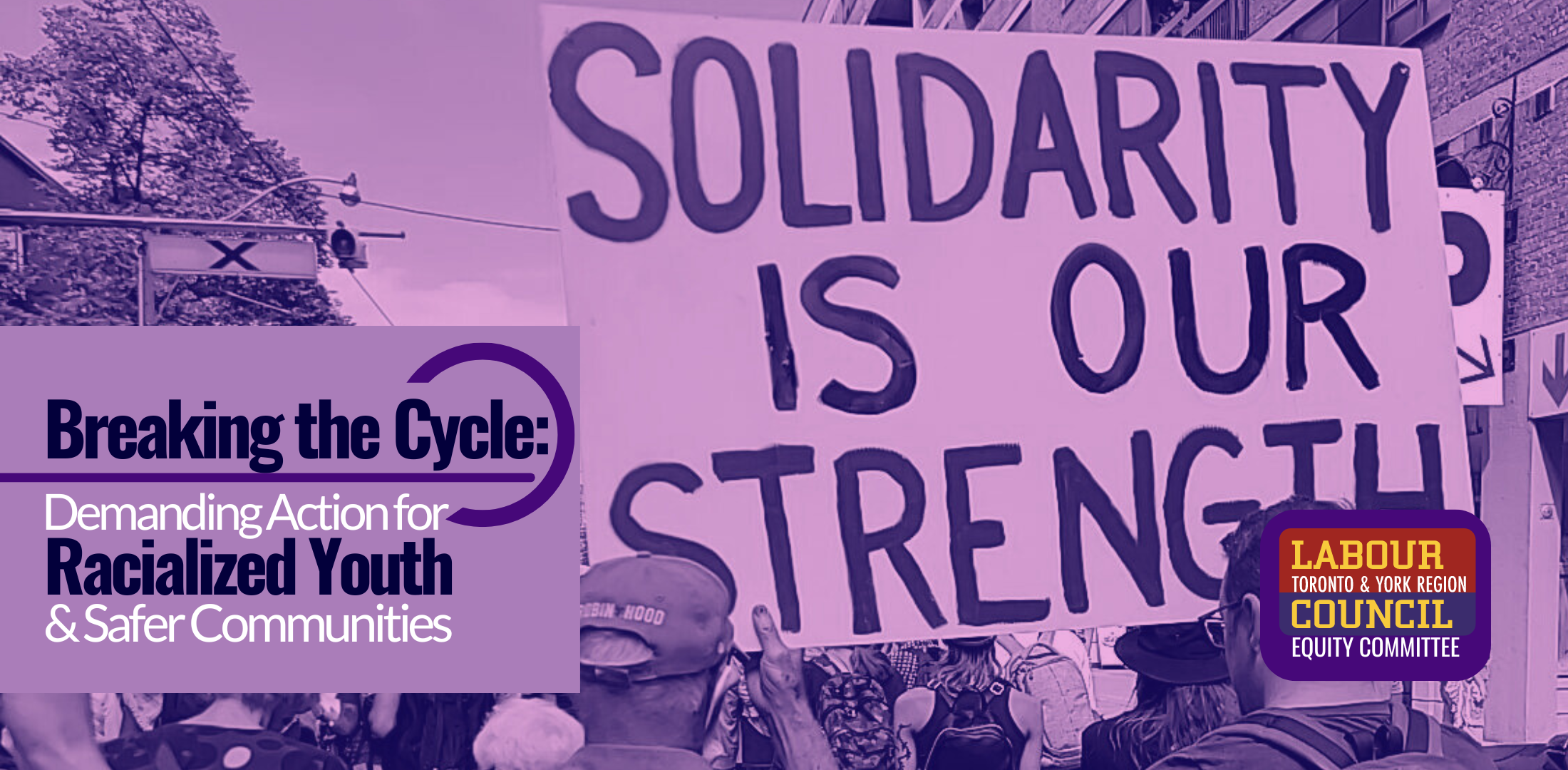 Solidarity is our strength banner